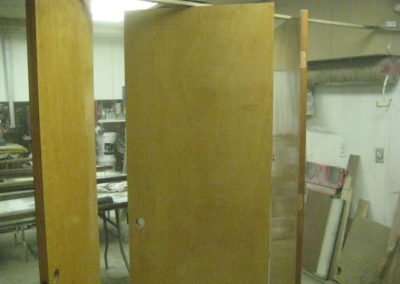 Doors ready to be painted
